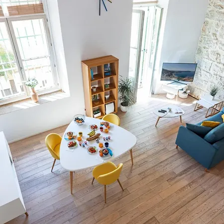 아파트 Gubernatis - Beautiful Duplex With Terrace 니스